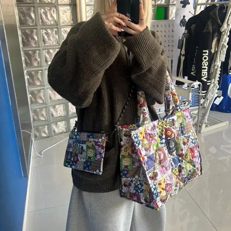 [BUNJANG] Hysteric Glamour Hysteric Mini Square Bag / HYSTERIC GLAMOUR 히스테릭 글래머 히스테릭 미니 스퀘어 백