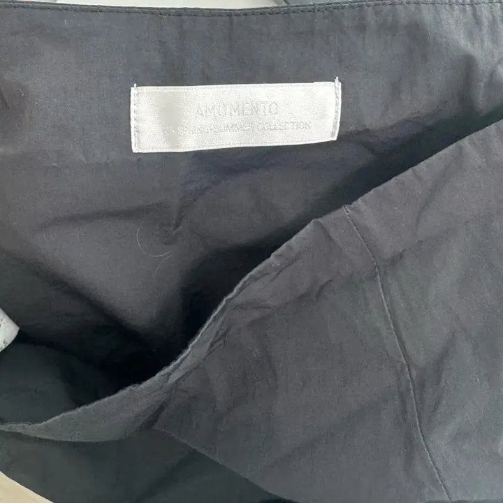 [BUNJANG] AMOMENTO 25SS Shirring Culotte Pants Black / 아모멘토 25SS Shirring Culotte Pants 블랙 1