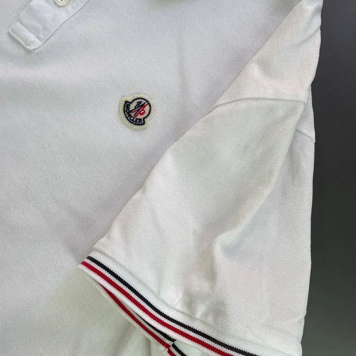 [BUNJANG] Moncler Logo Patch Polo Shirt / [XXL] 몽클레어 로고 패치 폴로 셔츠