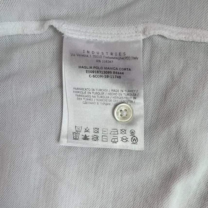 [BUNJANG] Moncler Logo Patch Polo Shirt / [XXL] 몽클레어 로고 패치 폴로 셔츠