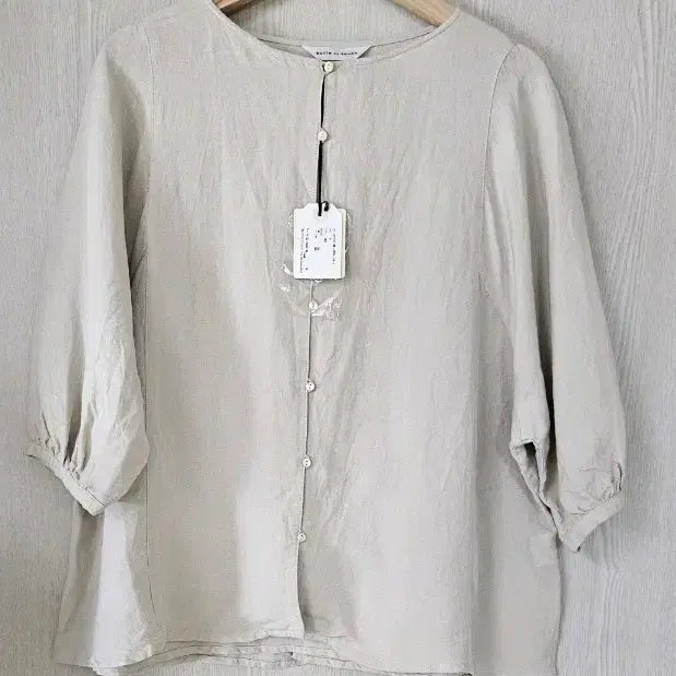 [SOLD OUT] 77~날씬88 린넨 블라우스 고퀄