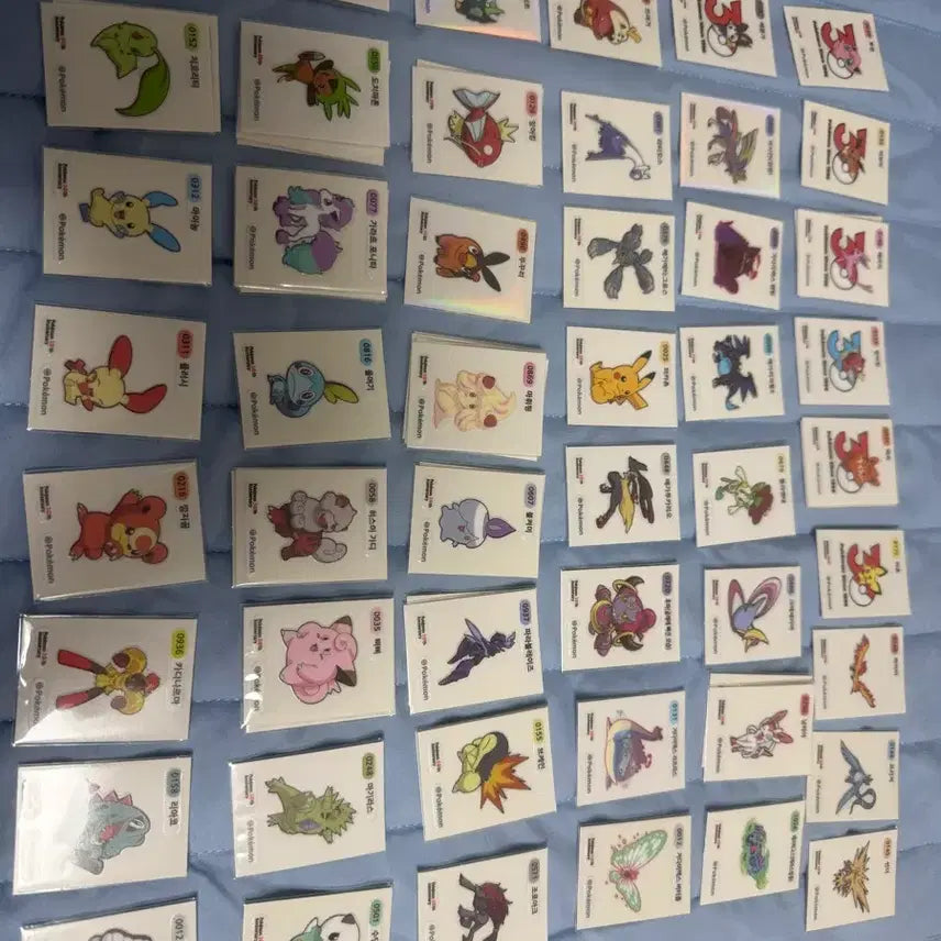 [BUNJANG] Pokemon Bread Stickers Season 5 Pixel Edition / 포켓몬 띠부씰 시즌5 30주년 픽셀 교환해요