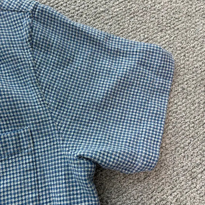 [SOLD OUT] 토마스모어 블루 체크 셔츠 L