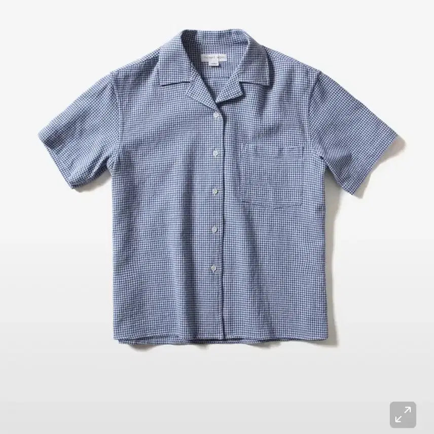 [SOLD OUT] 토마스모어 블루 체크 셔츠 L