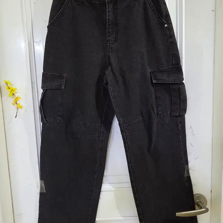[BUNJANG] Cargo Pants / 봄 가을  카고  밴딩  일자통바지  깨끗해요  28까지