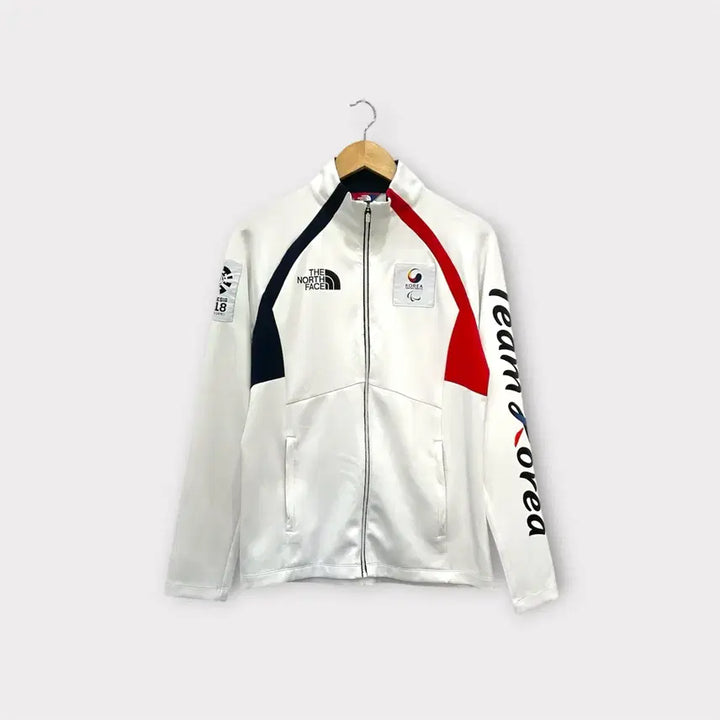 [BUNJANG] The North Face Team Korea Track Jacket White / [95] 노스페이스 팀코리아 국대 트랙 자켓 화이트