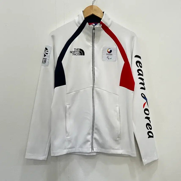 [BUNJANG] The North Face Team Korea Track Jacket White / [95] 노스페이스 팀코리아 국대 트랙 자켓 화이트