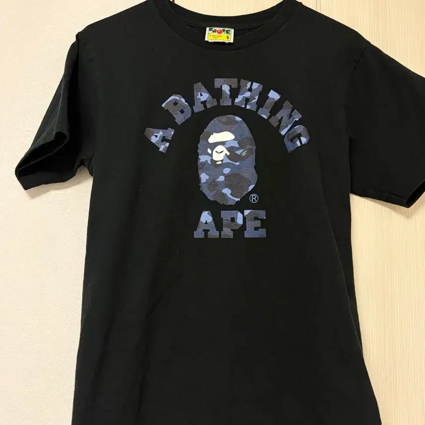 [BUNJANG] BAPE Camo S/S Tee Black Size S / 베이프 카모 반팔티 블랙 s사이즈 시부야점 베이프 구매