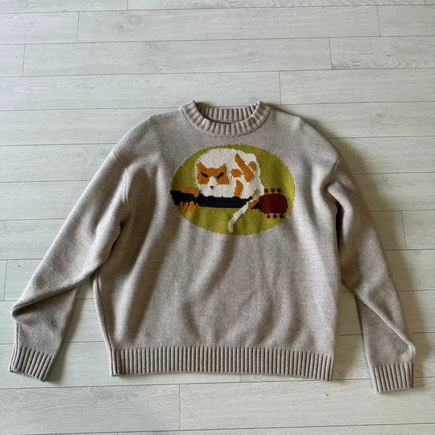 [BUNJANG] Kapital 7G Cat Knit / (1) 캐피탈 7G 고양이 니트