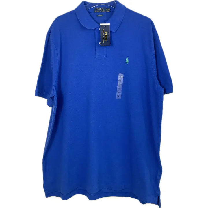 [SOLD OUT] [XL] 폴로 랄프로렌 코튼 카라 반팔 티셔츠 클래식핏 새상품
