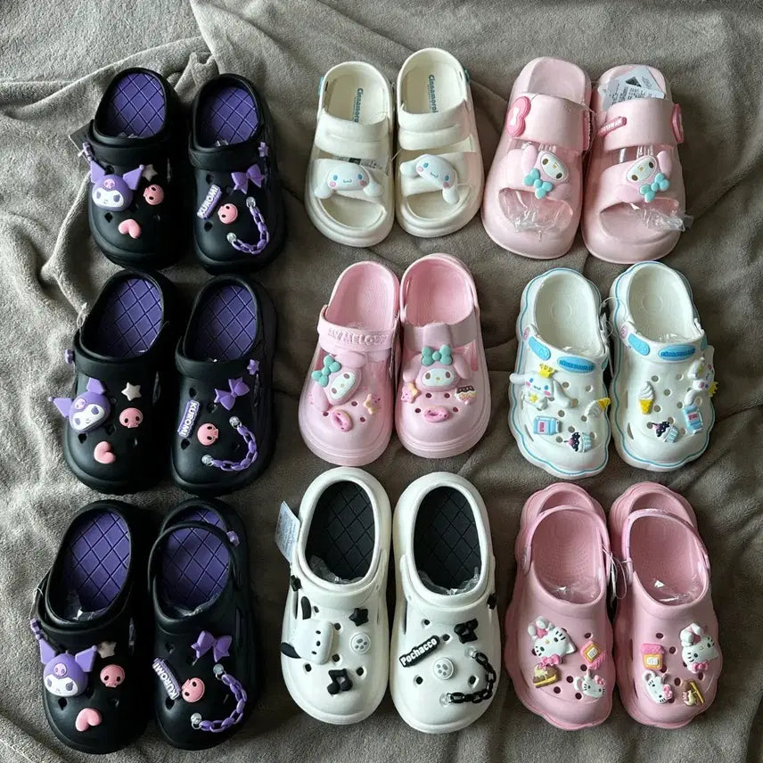 [BUNJANG] Sanrio Characters EVA Sandals / 산리오 캐릭터 EVA 샌들 슬리퍼