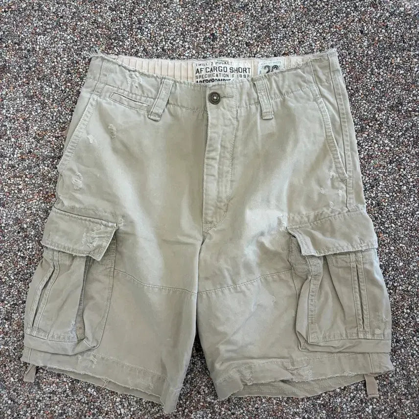 [BUNJANG] Abercrombie &amp; Fitch Cargo Shorts / 344. 아베크롬비 카고쇼츠