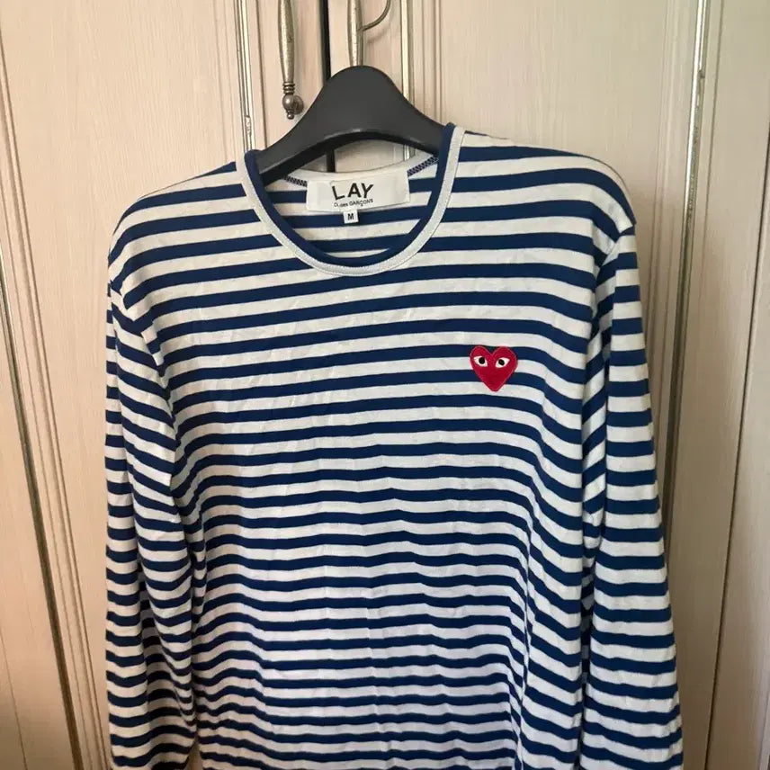 [BUNJANG] Comme des Garcons Stripe Shirt / 꼼데가르송 스트라이프 M