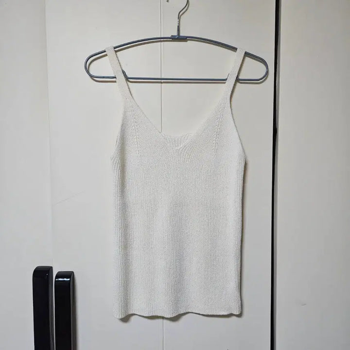 [BUNJANG] VITALSIGN Sleeveless Cardigan Set Cream / [새상품] 바이탈싸인 나시 가디건 세트 크림(정가14.9만)