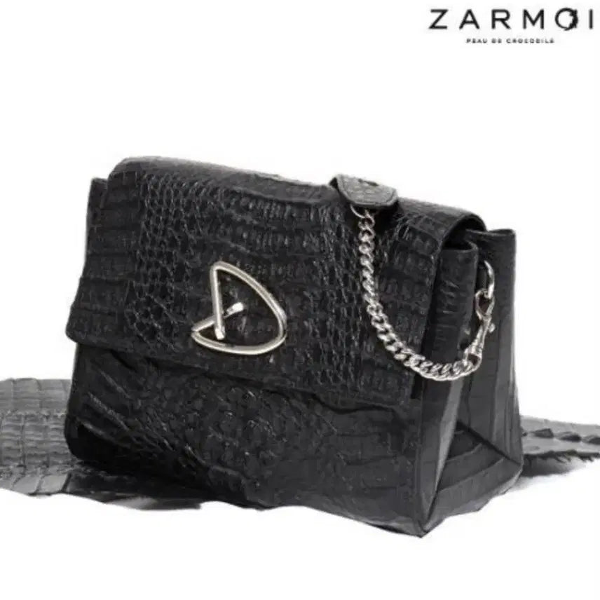[BUNJANG] Jalmoyi Crocodile Pattern Shoulder Bag / 정품)잘모이  악어백(상태굿) 가격인하