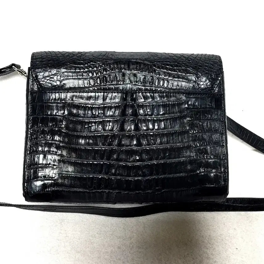 [BUNJANG] Jalmoyi Crocodile Pattern Shoulder Bag / 정품)잘모이  악어백(상태굿) 가격인하
