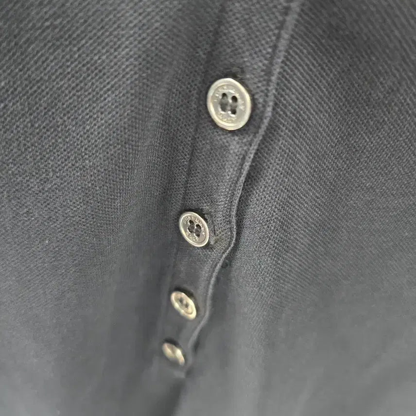 [BUNJANG] Burberry Black Polo T-shirt / 버버리 블랙 반팔 카라 티셔츠 M