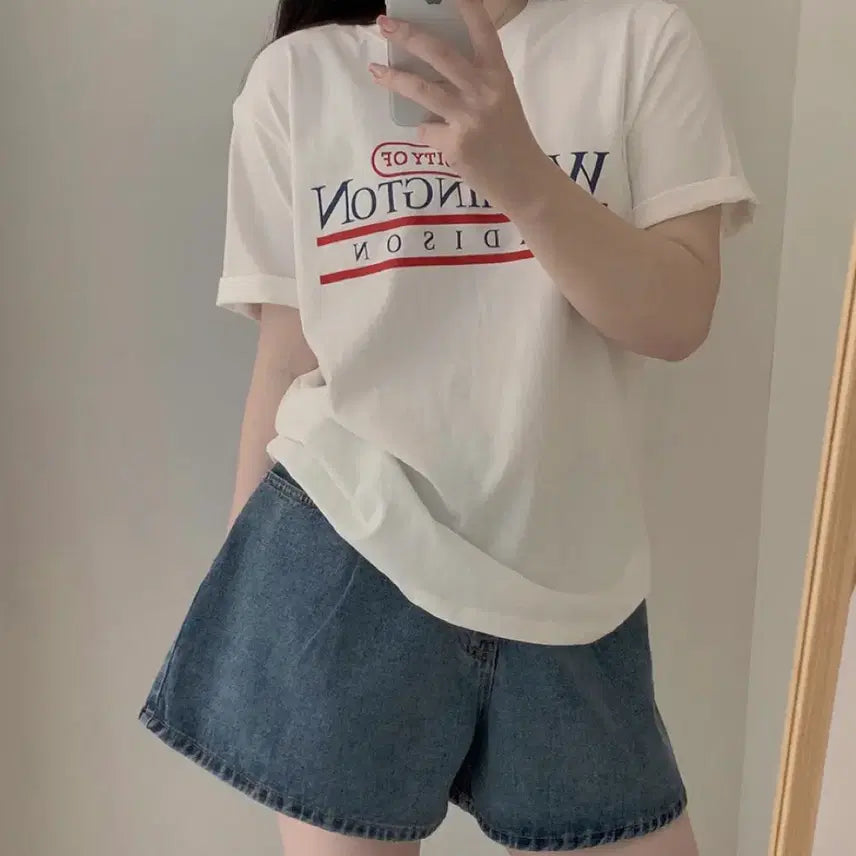 [BUNJANG] Blue Denim Shorts / 청반바지