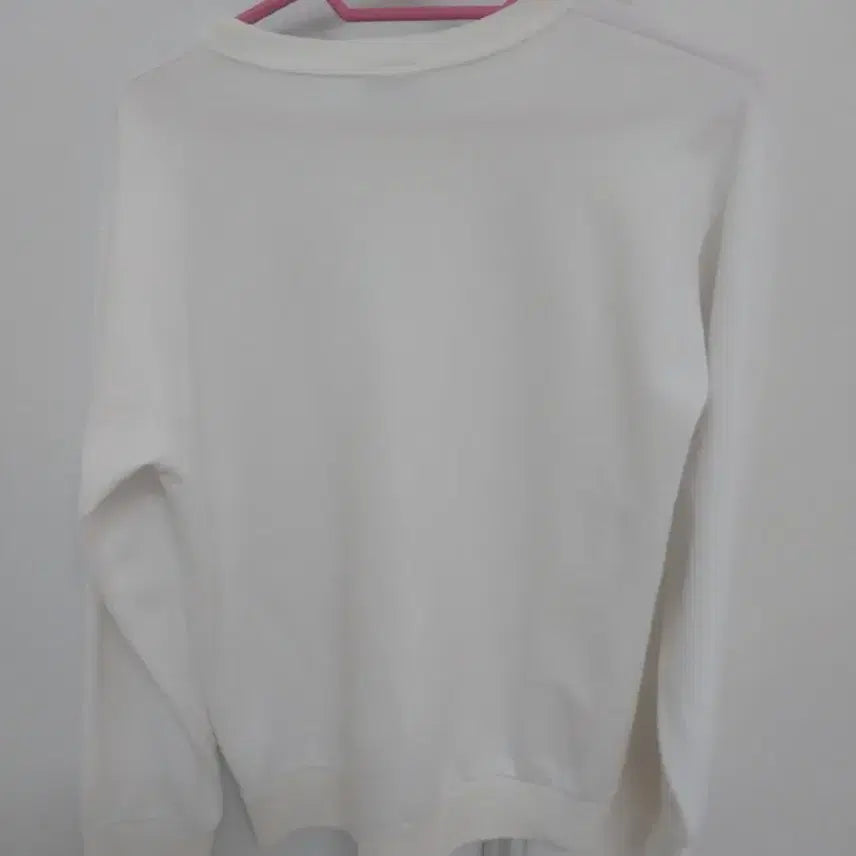 [BUNJANG] Lacoste White Sweatshirt / 라코스테 화이트 맨투맨 티셔츠