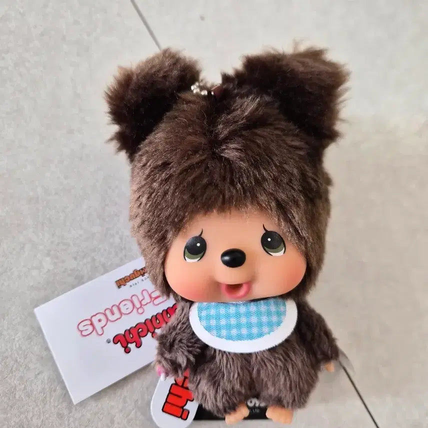 [SOLD OUT] 몬치치 프렌즈 쿠마 대두 인형 키링 새상품