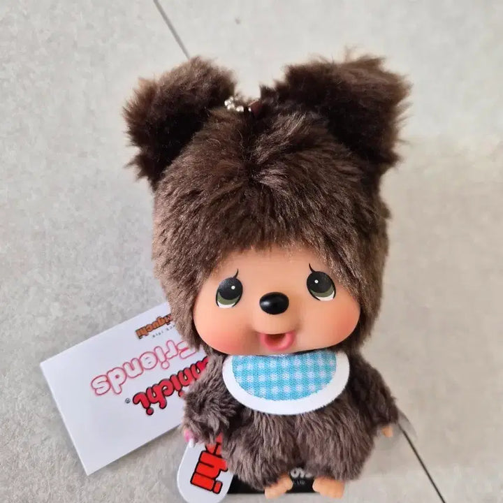 [SOLD OUT] 몬치치 프렌즈 쿠마 대두 인형 키링 새상품