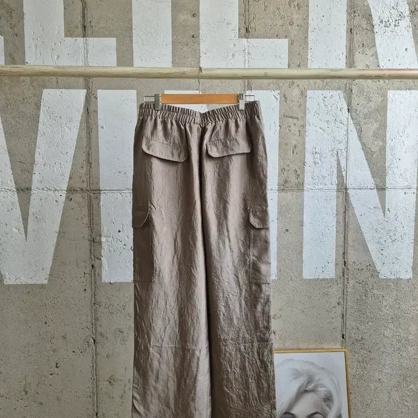 [SOLD OUT] (28~30)더엣지 카고 와이드  자글팬츠