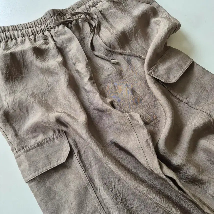 [SOLD OUT] (28~30)더엣지 카고 와이드  자글팬츠
