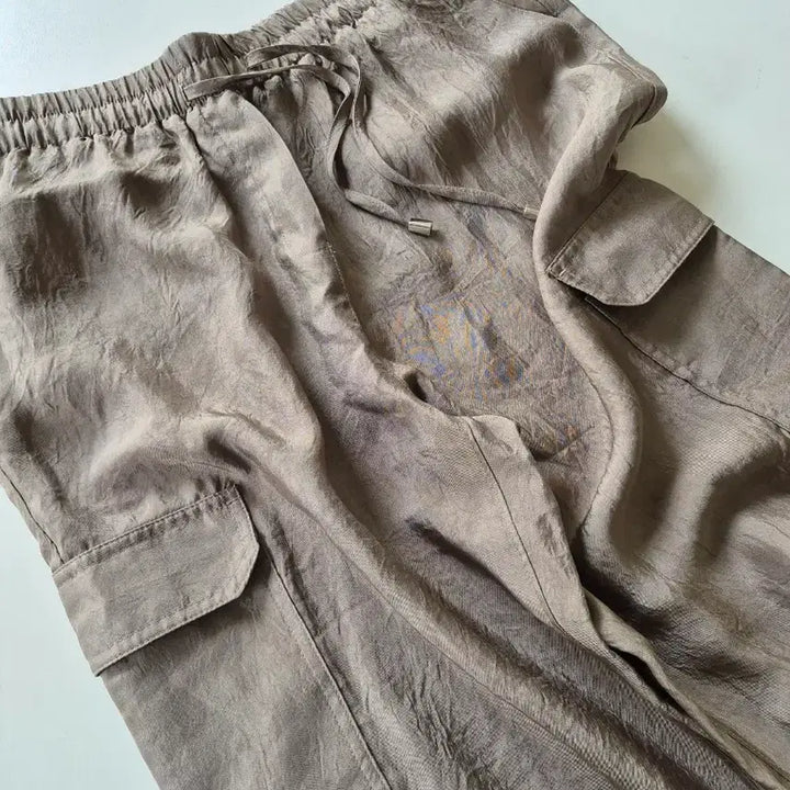 [SOLD OUT] (28~30)더엣지 카고 와이드  자글팬츠