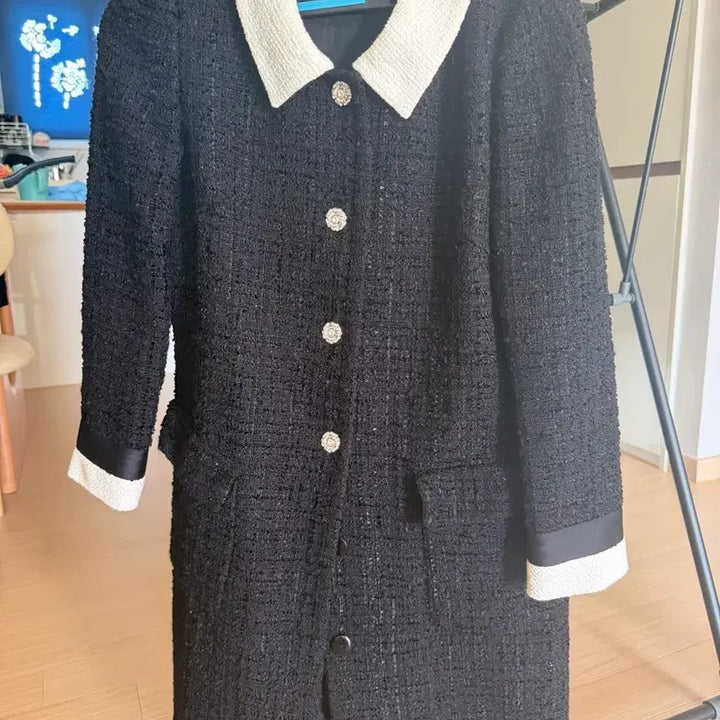 [BUNJANG] Chanel Style Tweed Dress / 샤넬스타일 원피스 트위드자켓원피스 트위드드레스 하객룩
