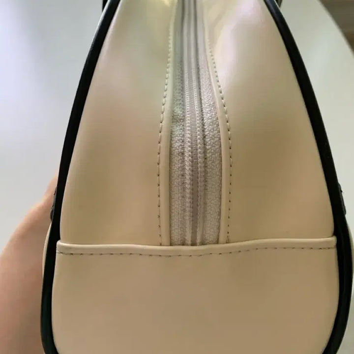 [BUNJANG] Emis Vintage Tote Bag Ivory / emis 이미스 빈티지 토트백 아이보리