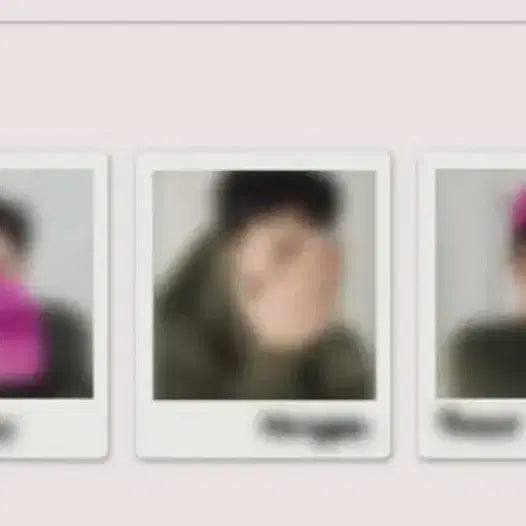 [SOLD OUT] 지드래곤 팸키트 폴라로이드