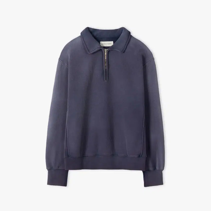 [SOLD OUT] [L] 처칠롬퍼 하프집 풀오버 빈티지 네이비