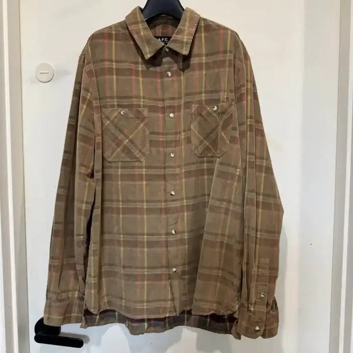 [BUNJANG] APC Corduroy Western Shirt / APC 아페쎄 코듀로이 웨스턴 셔츠