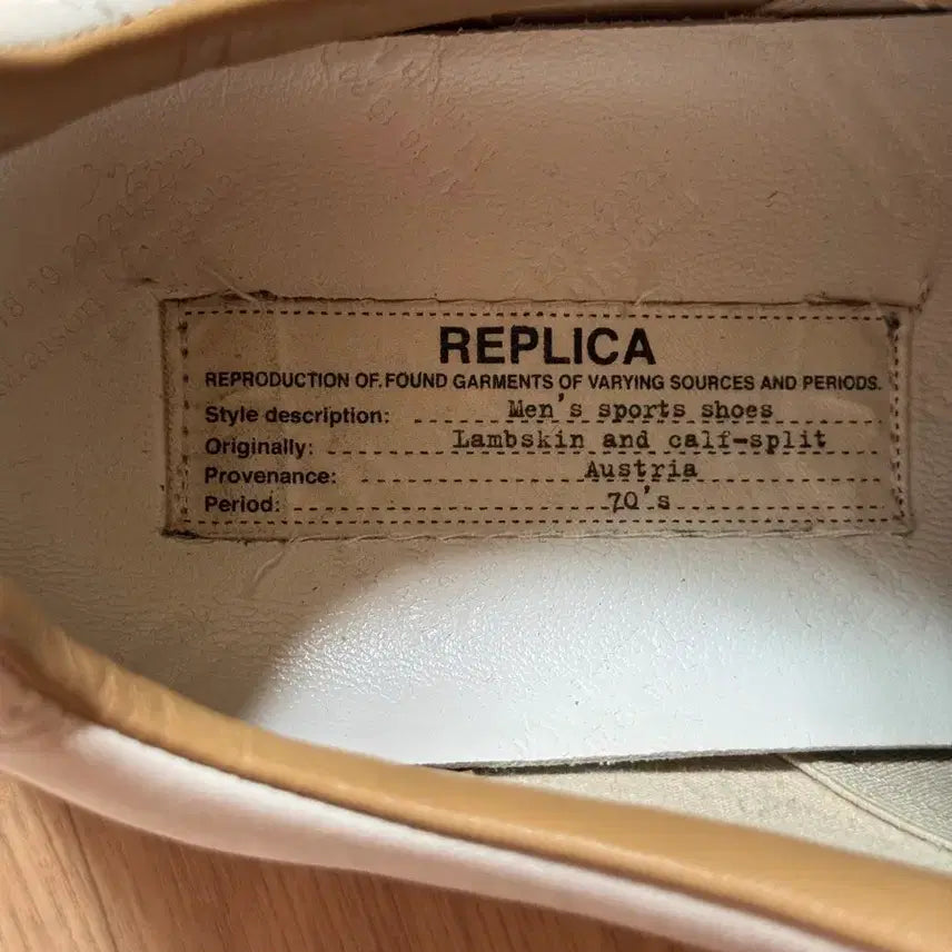 [BUNJANG] Maison Margiela Replica Paint Drop Sneakers / 메종 마르지엘라 레플리카 페인트 드롭 스니커즈