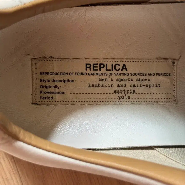 [BUNJANG] Maison Margiela Replica Paint Drop Sneakers / 메종 마르지엘라 레플리카 페인트 드롭 스니커즈
