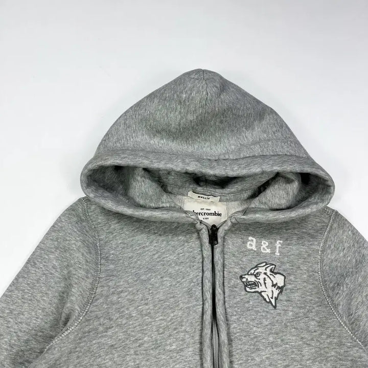 [SOLD OUT] (걸즈XL) 아베크롬비 og 걸즈 y2k 슬림핏 후드집업 그레이