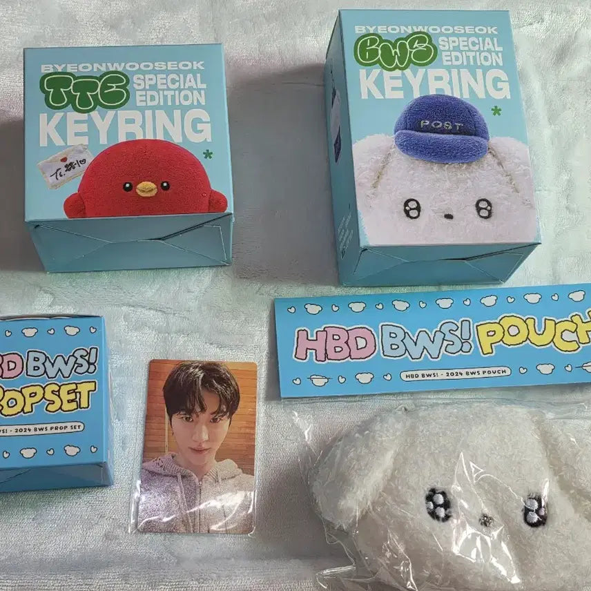 [SOLD OUT] 변우석 공식 굿즈 인형(키링) 세트