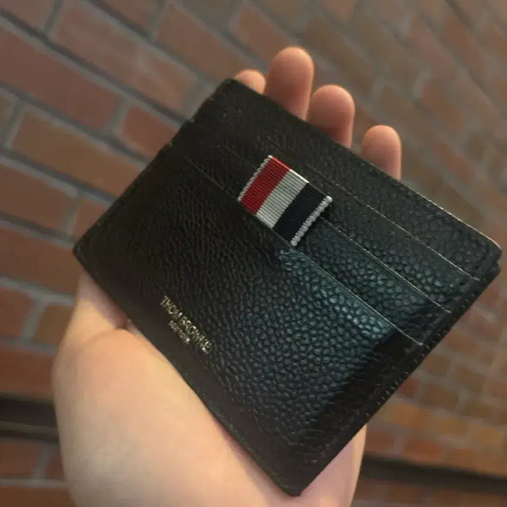 [SOLD OUT] 톰브라운 블랙 카드지갑