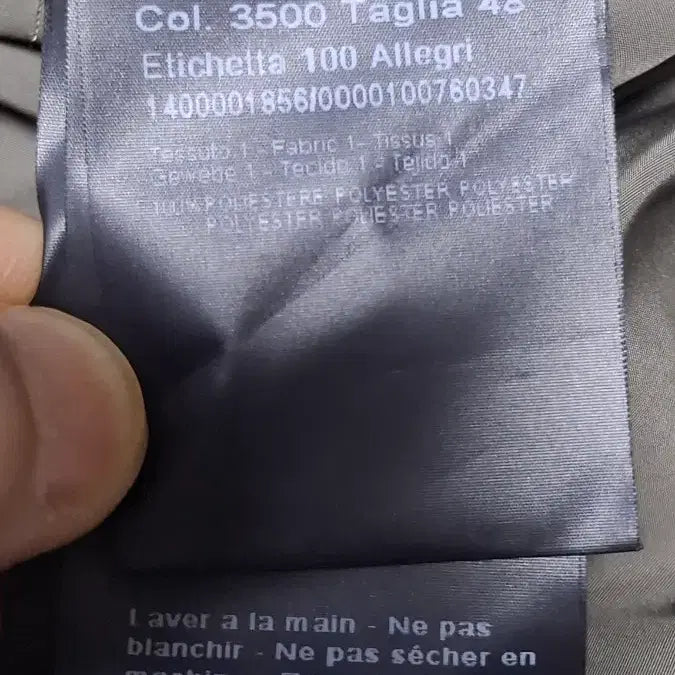 [BUNJANG] Allegri Functional Single Half Coat / (정품) 알레그리 싱글 하프코트 100~105 A급