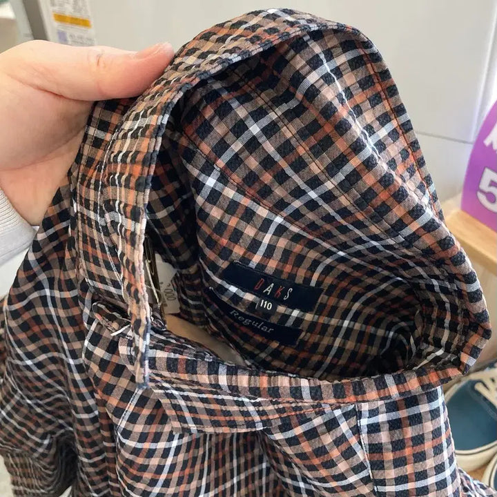 [SOLD OUT] 닥스 반팔 체크 셔츠 2XL(110) DAKS Summer Shirt