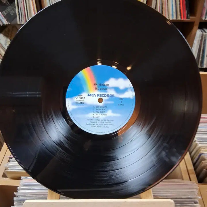 [SOLD OUT] 민트급 닉 커쇼 The Riddle LP 음반
