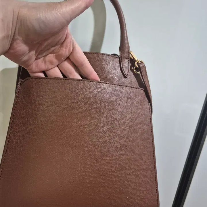 [BUNJANG] Couronne Brown Tote Bag / 쿠론 백