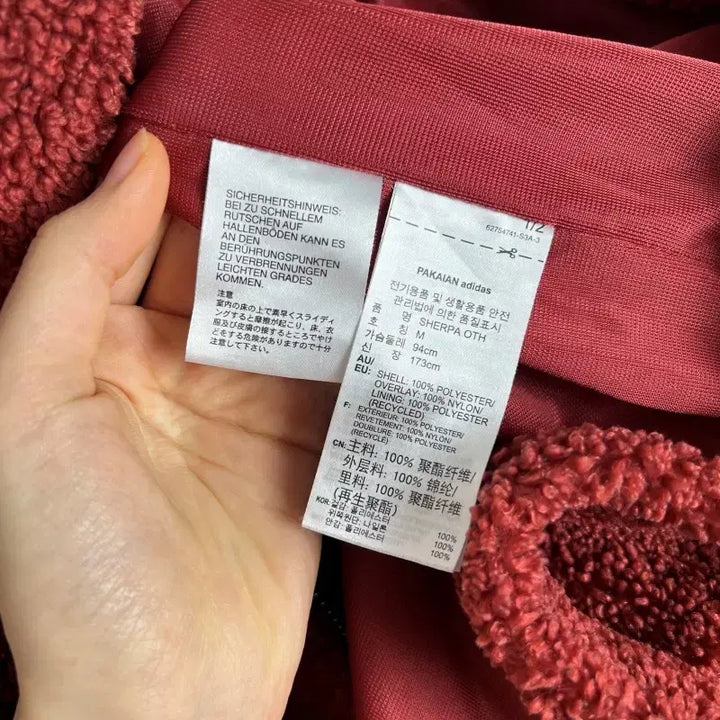 [BUNJANG] Adidas Sherpa Anorak Jacket (Women&