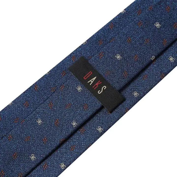 [BUNJANG] Daks Logo Navy Tie / (주말특가)닥스 로고 넥타이 네이비 새제품