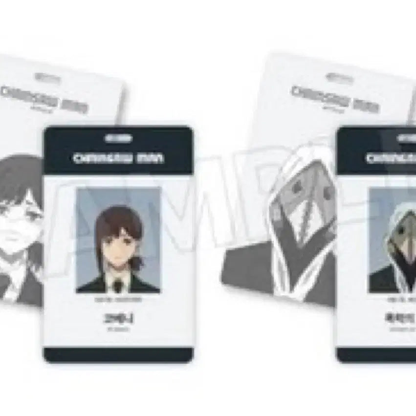 [BUNJANG] Chainsaw Man Pop-up ID Card Kobeni Bundle Set / [판매] 체인소맨 팝업 아이디 카드 폭력의 마인 코베니 폭력코베