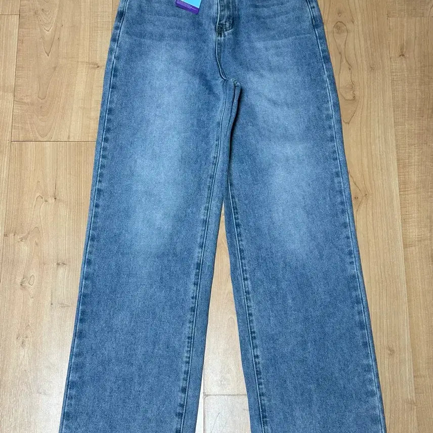 [SOLD OUT] [2벌일괄] 모어라운드 바잉몰 완벽해 히든 밴딩 와이드 데님 팬츠