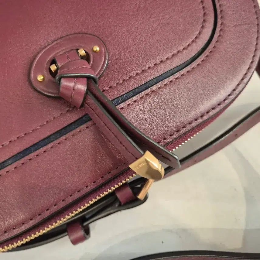 [BUNJANG] Beanpole Leather Crossbody Bag / 빈폴