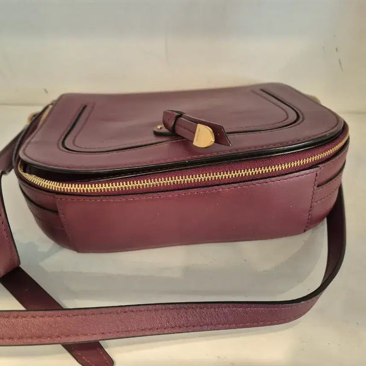 [BUNJANG] Beanpole Leather Crossbody Bag / 빈폴