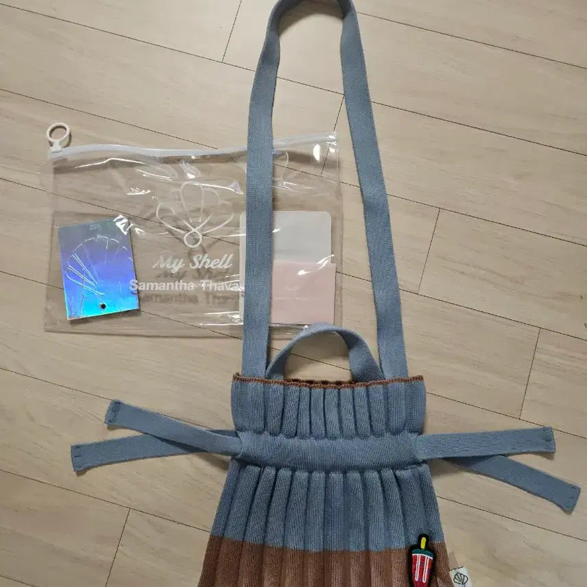 [BUNJANG] Samantha Thavasa Knit Tote Bag / (롯데백화점 구매!)사만사타바사 니트 가방!