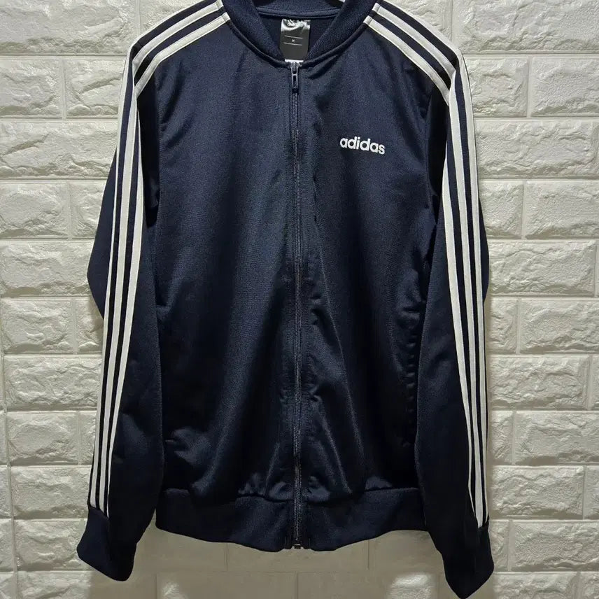 [BUNJANG] Adidas Track Jacket Jersey Track Top (Navy/White) 95 / 거의새것/ 아디다스 트랙자켓 저지 트랙탑 95